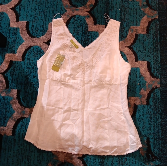 SIGRID OLSEN Short sleeve shirt size 12 floral print new with tags - Picture 2 of 5